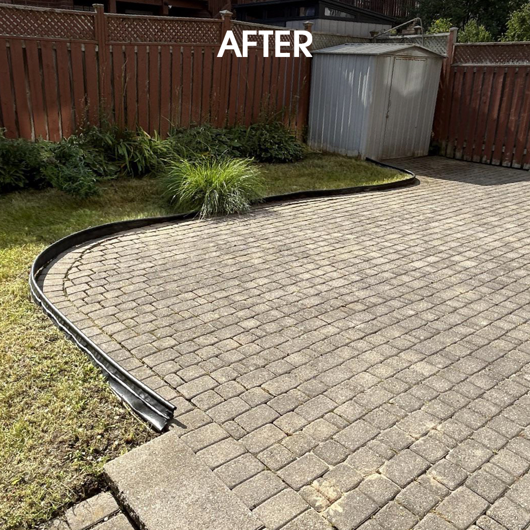 Cleaning Garden Equipment.